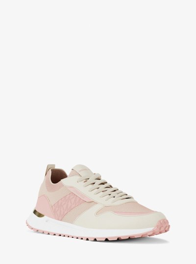 Zapato deportivo Jesse de materiales mixtos in ROS&Aacute;CEO POLVORIENTO | Michael Kors