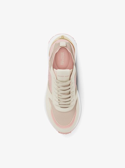 Zapato deportivo Jesse de materiales mixtos in ROS&Aacute;CEO POLVORIENTO | Michael Kors