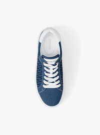 Romey Matelass&eacute; Denim Platform Sneaker