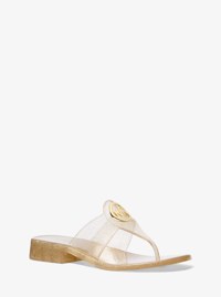Hannah Glitter Jelly Thong Sandal