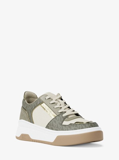 Zapatilla Lexi de materiales mixtos
