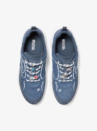 Jett Embellished Denim Trainer