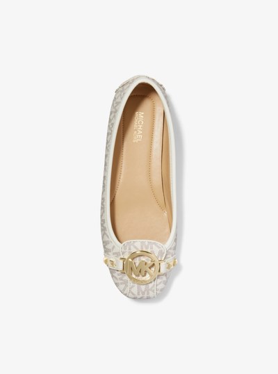 Fulton Studded Logo Moccasin in VANILLA | Michael Kors