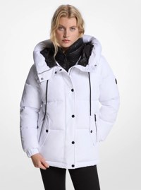 Quilted Hooded Puffer Jacket