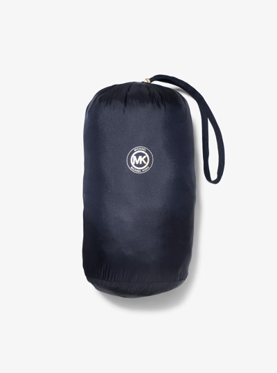 Packable Nylon Puffer Jacket in NAVY | Michael Kors