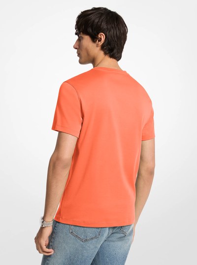 Cotton T-Shirt in MIMOSA | Michael Kors