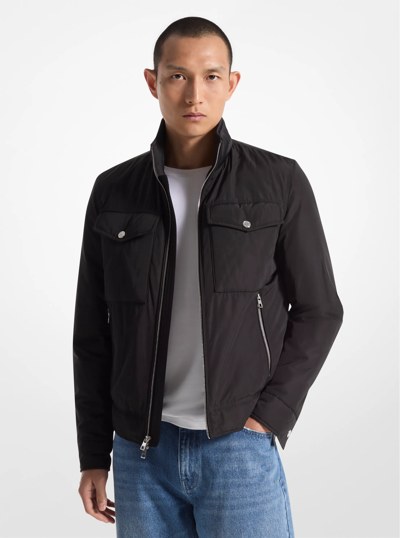 Blouson Jacket in BLACK | Michael Kors
