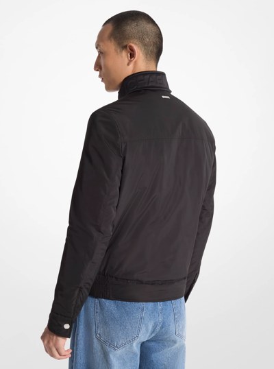 Blouson Jacket in BLACK | Michael Kors
