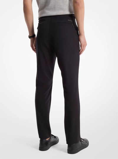 Woven Tech Pants in BLACK | Michael Kors