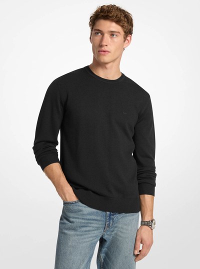 Wool Sweater in BLACK | Michael Kors