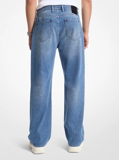Arden Relaxed-Fit Denim Jeans in DRIFTWOOD | Michael Kors