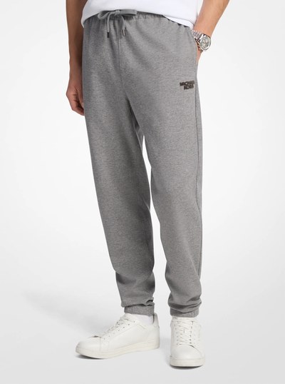 Cotton Blend Jogger in ASH | Michael Kors