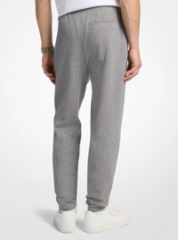 Pantalon de jogging en m&eacute;lange de coton