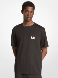 Logo Appliqu&eacute; Cotton T-Shirt