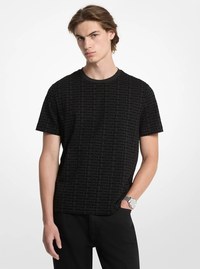 Logo Print Cotton Jersey T-Shirt