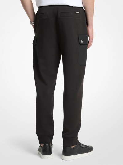 Cotton Blend Joggers in BLACK | Michael Kors