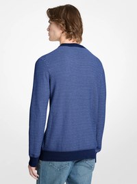 Textured Cotton Sweater