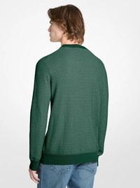 Textured Cotton Sweater
