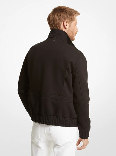 Barracuta Woven Jacket in BLACK | Michael Kors