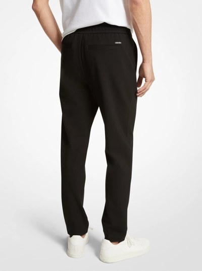Stretch Ponte Pants in BLACK | Michael Kors