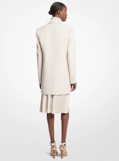 Double Crepe Sabl&eacute; Boyfriend Blazer