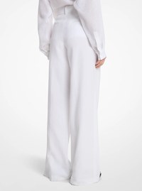 Pantal&oacute;n ancho de lino
