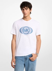 T-shirt en coton &agrave; logo graphique