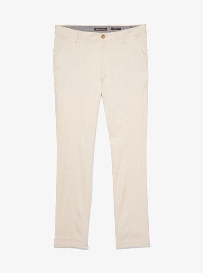 Linen Blend Pants in KHAKI | Michael Kors