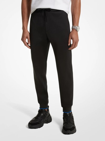 Stretch Jersey Joggers in BLACK | Michael Kors