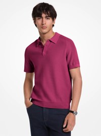 Cotton Moulin&eacute; Polo Shirt