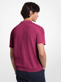 Cotton Moulin&eacute; Polo Shirt