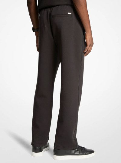 Pantalon de jogging en m&eacute;lange de coton in NOIR | Michael Kors