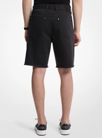 Pantalones cortos de jean deshilachados