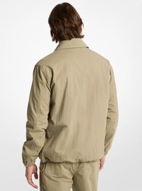 Crinkled Nylon Jacket