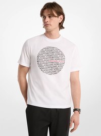 Circle Logo Cotton Jersey T-Shirt