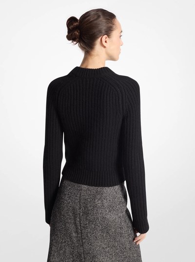 Cashmere Sweater in BLACK | Michael Kors