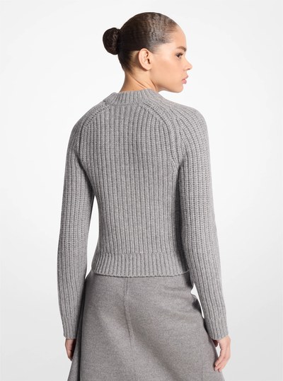 Cashmere Sweater in BANKER GREY | Michael Kors