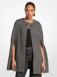 Carson Houndstooth Cape