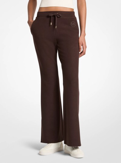 Knit Flared Pants in CHOCOLATE | Michael Kors