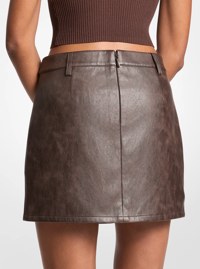 Distressed Mini Skirt