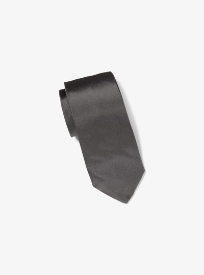 Silk Tie in CHARCOAL | Michael Kors