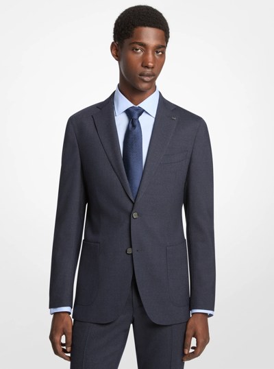 Flannel Blazer with Elastic Waist Flannel Pant