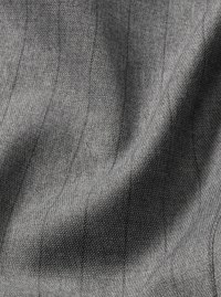 Pinstripe Stretch Wool Blend Blazer