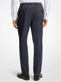 Slim-Fit Stretch Wool Flannel Pants