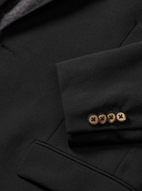Slim-Fit Wool Blend Travel Suit