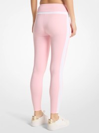 Stretch Knit High-Waisted Leggings