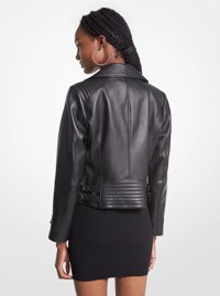 Leather Moto Jacket