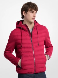 Galway Quilted Mixed-Media Jacket