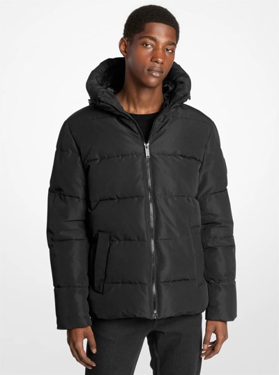 Alma Quilted Puffer Coat in BLACK | Michael Kors