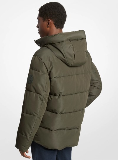 Alma Quilted Puffer Coat in OLIVE | Michael Kors
